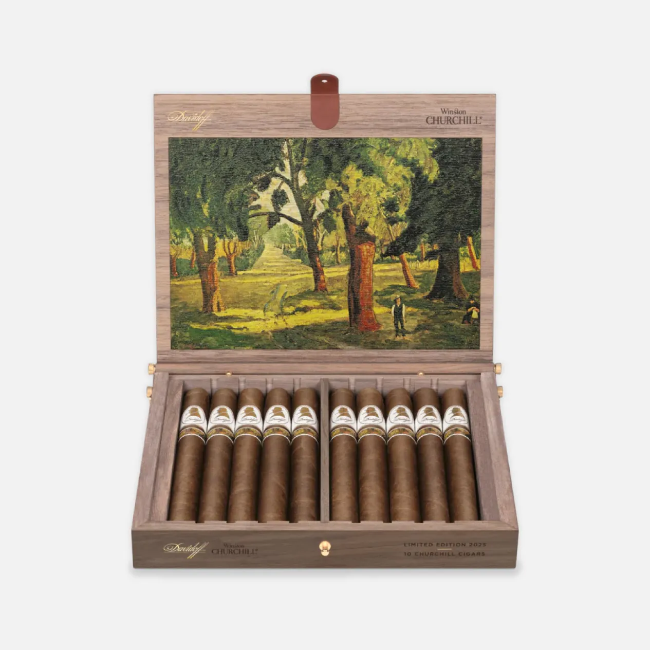 Davidoff Winston Churchill Limited Edition 2023, premium cigars in elegant box.