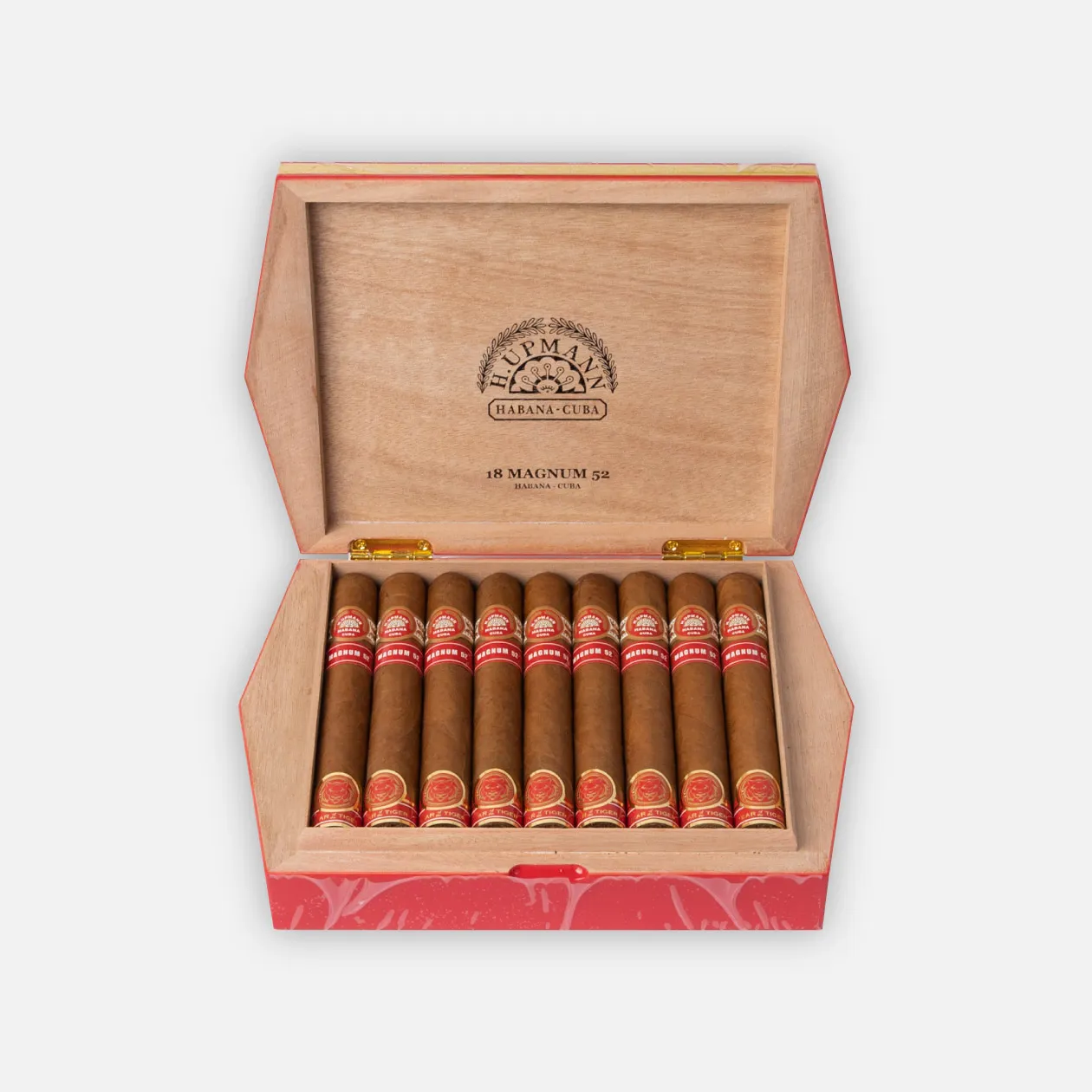 H. Upmann, Cuban cigars, elegant wooden box.