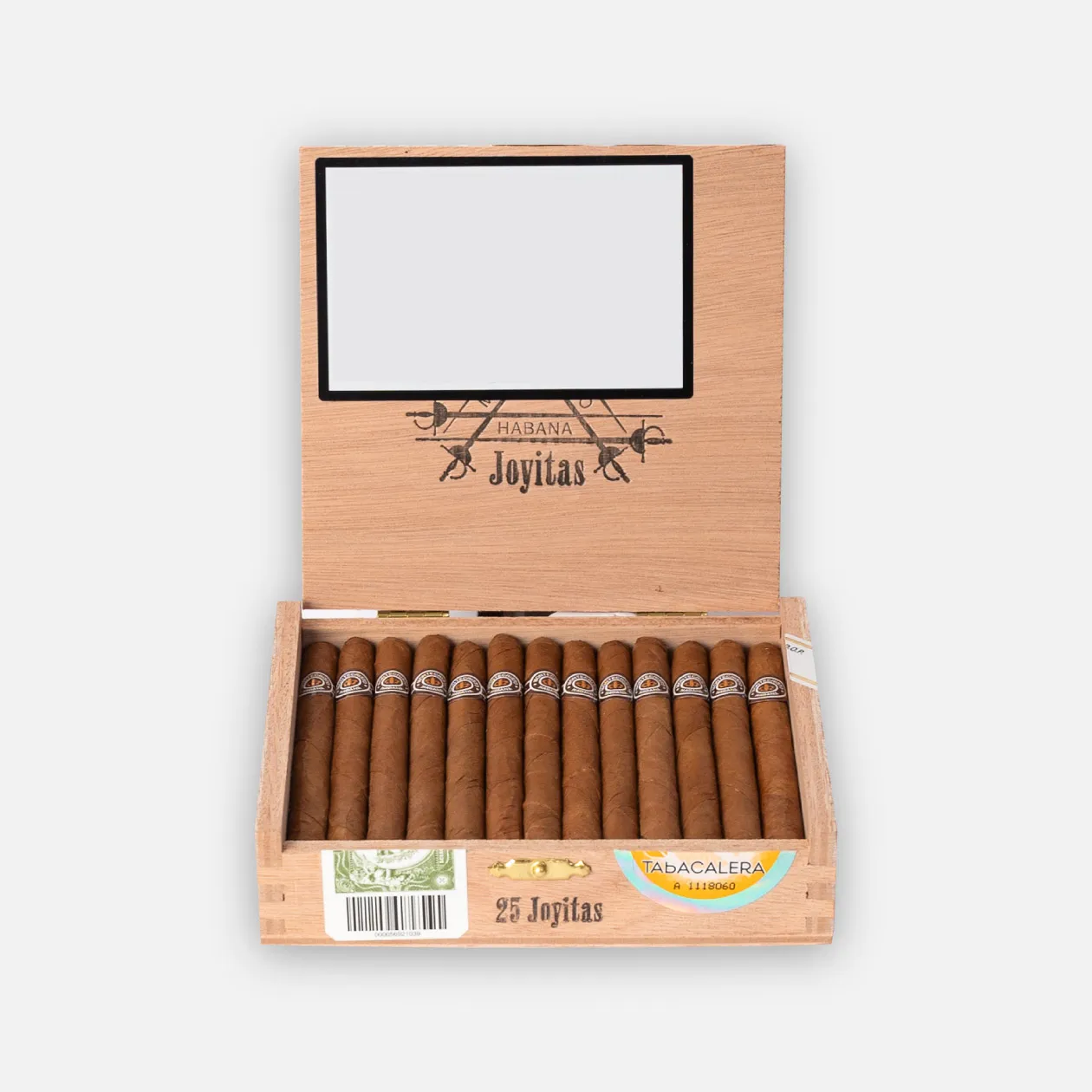 Habana Joyitas cigars in an elegant wooden box.