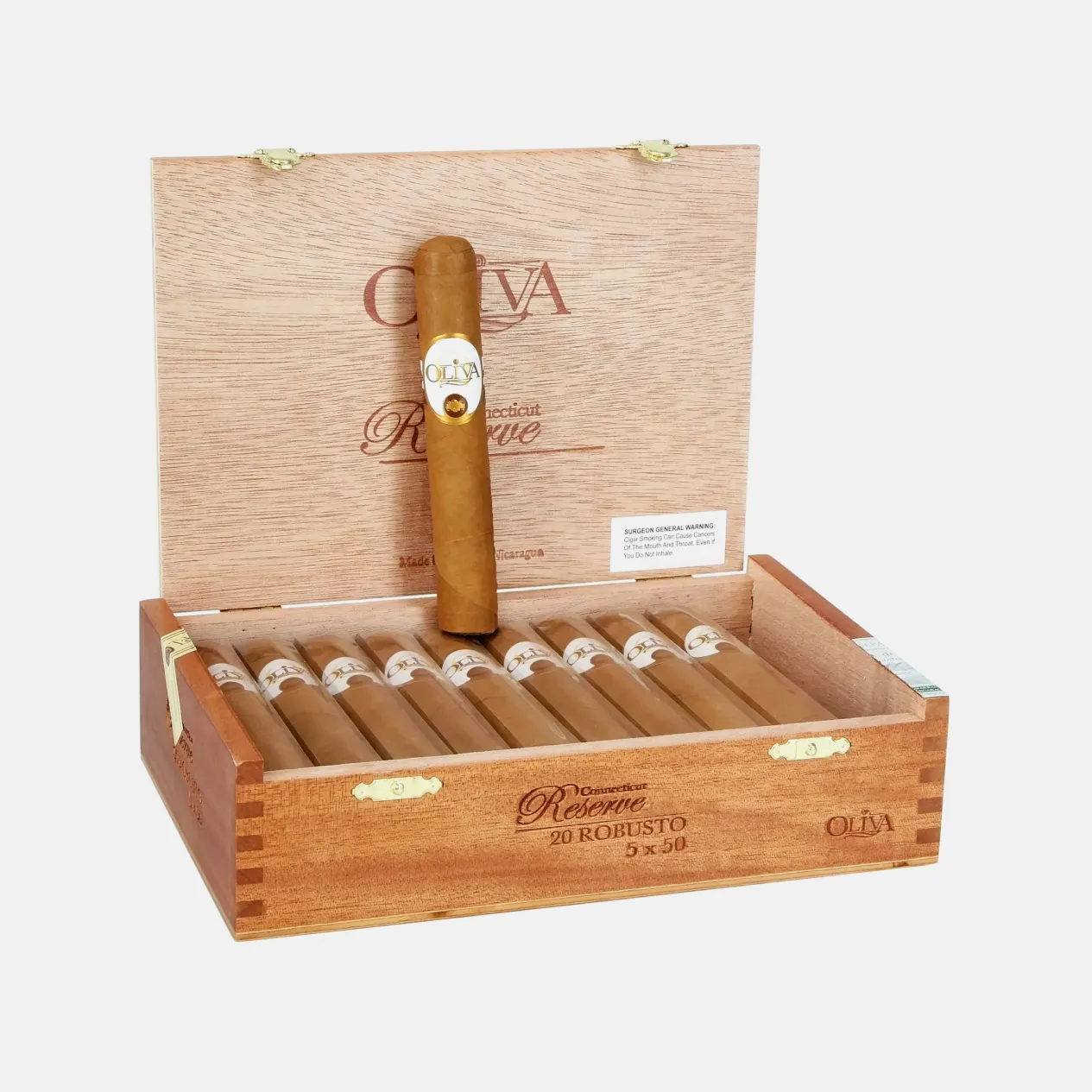 OLIVA Connecticut Res. ROBUSTO 5&#215;50 (20)