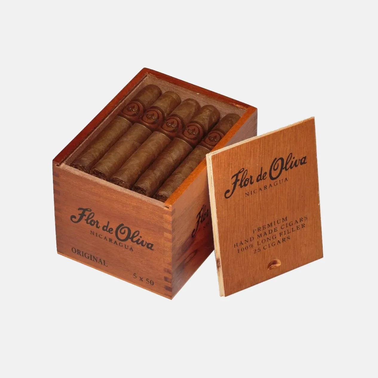 Oliva Flor De Oliva ROBUSTO 5&#215;50 (25)
