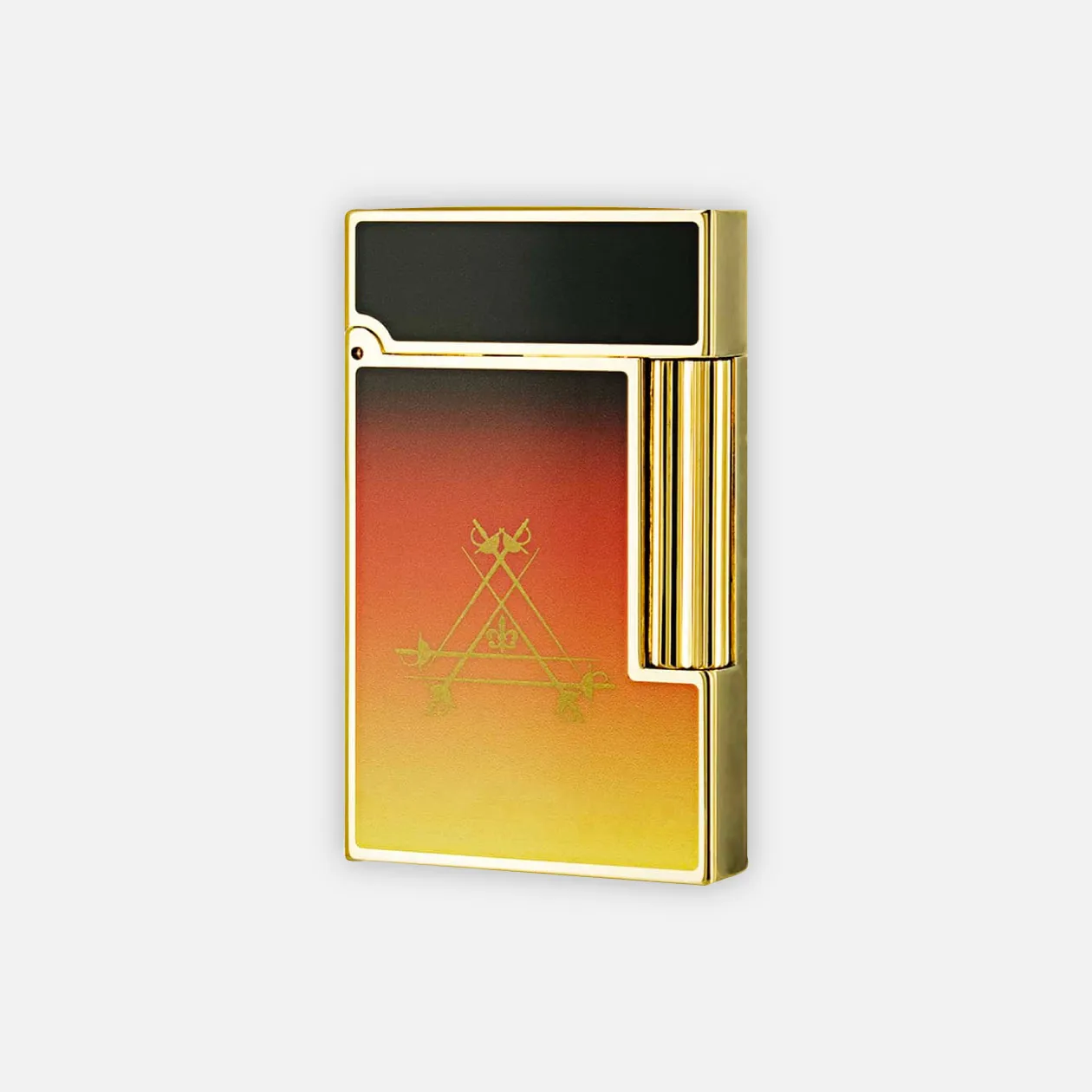 S.T. Dupont luxurious gradient design cigar lighter.