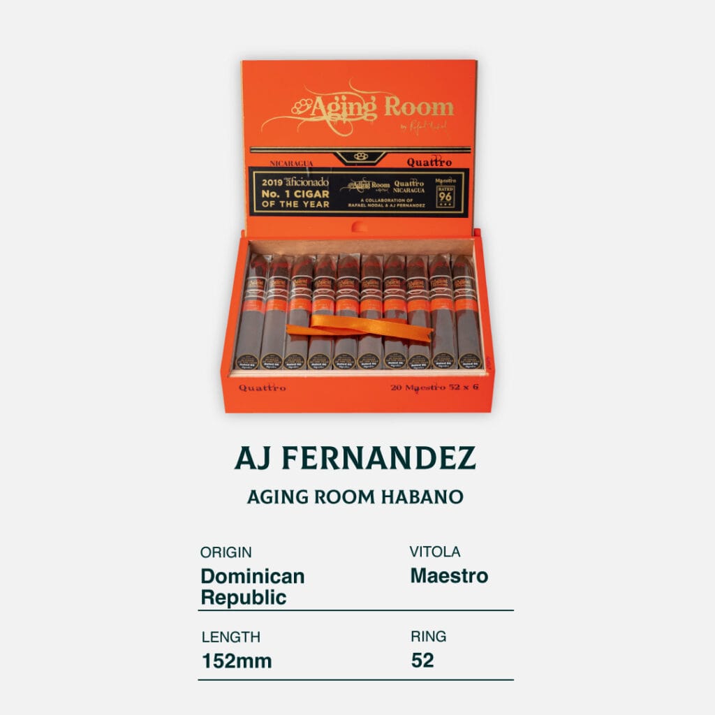AJ Fernández Aging Room Habano Maestro cigar